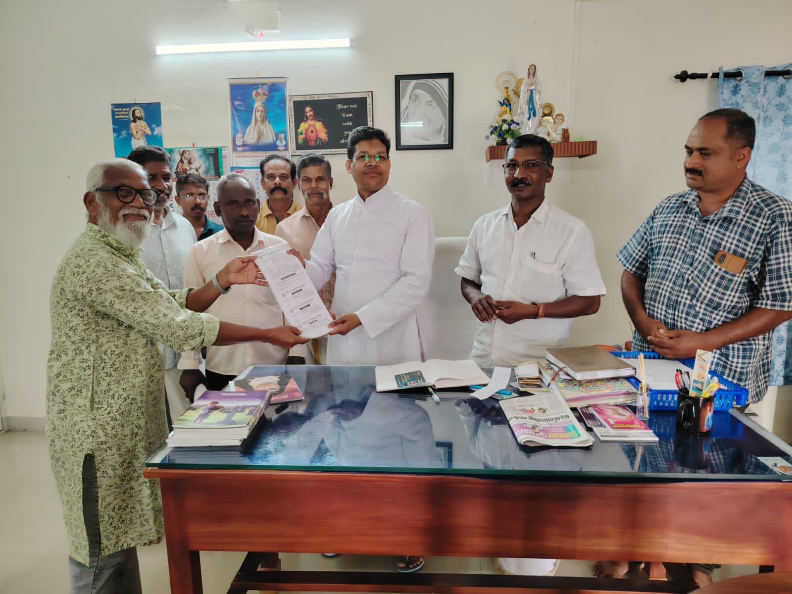 മെമ്പർഷിപ്പ് ഉദ്ഘാടനം അമ്പലവയൽ യൂണിറ്റ് കോഴിക്കോട് രൂപത